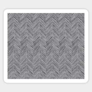 Grey Herringbone Sticker